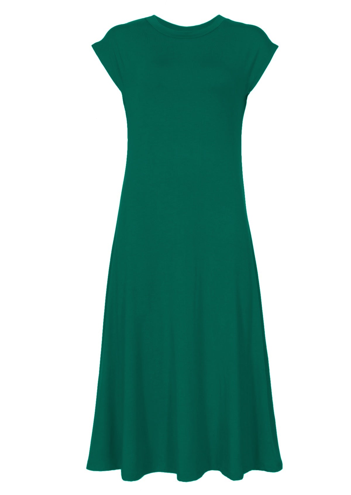 short sleeve midi length jersey dress Australia