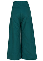 Cotton Corduroy Pants Everglade back 