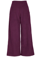 Esta Cord Pants Plum Caspia Front 
