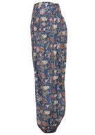 Lightweight 100% cotton harem pants with elastic back waist, elasticated ankles and deep pockets