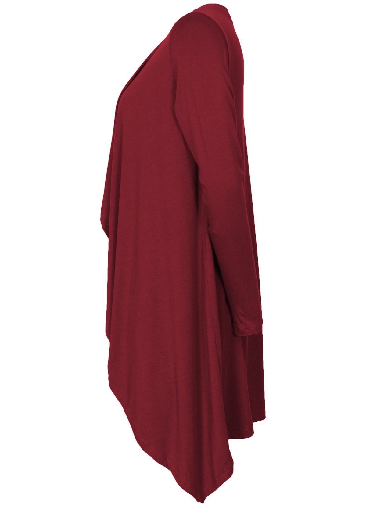 side view long sleeve cardi