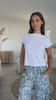 Wide Neck Mod Top White video