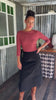 Belt Loop Corduroy Skirt Black video