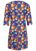 back view a-line dress