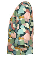 Loose Fit 3/4 Sleeve Top 100% Cotton Side