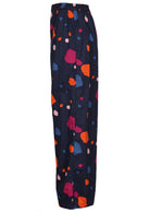 wide view elasticated side of waistband pant